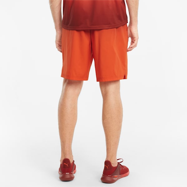Fade Printed Woven 7" Men's Training Shorts, Intense Red, extralarge
